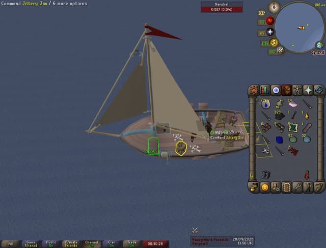 Screenshot of Narwhal horn