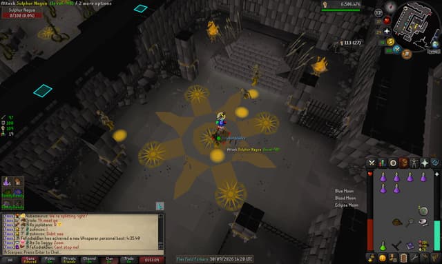 Screenshot of Sulphur blades