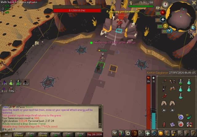 Screenshot of Oathplate legs