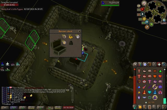 Screenshot of Verac's plateskirt