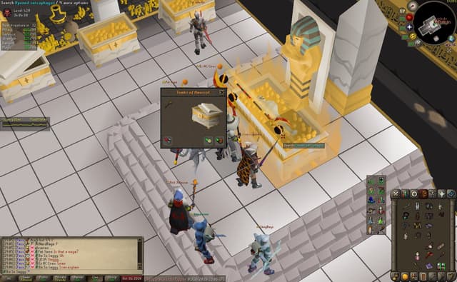 Screenshot of Tumeken's shadow (uncharged)
