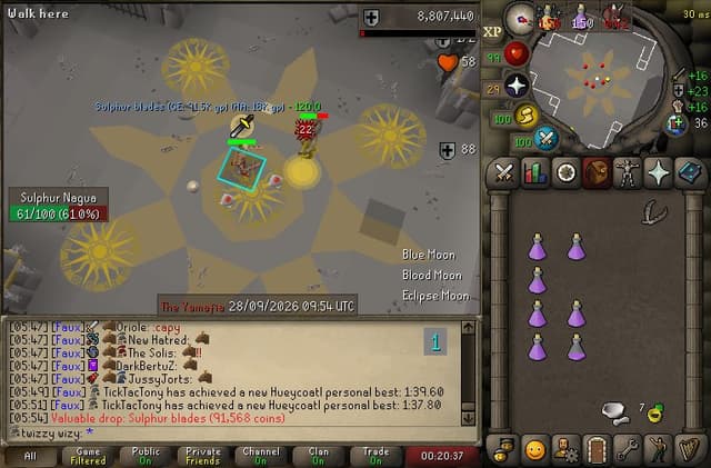 Screenshot of Sulphur blades
