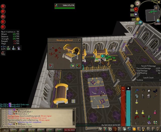 Screenshot of Ghrazi rapier