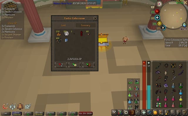 Screenshot of Echo crystal