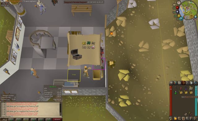 Screenshot of Iorwerth camp teleport