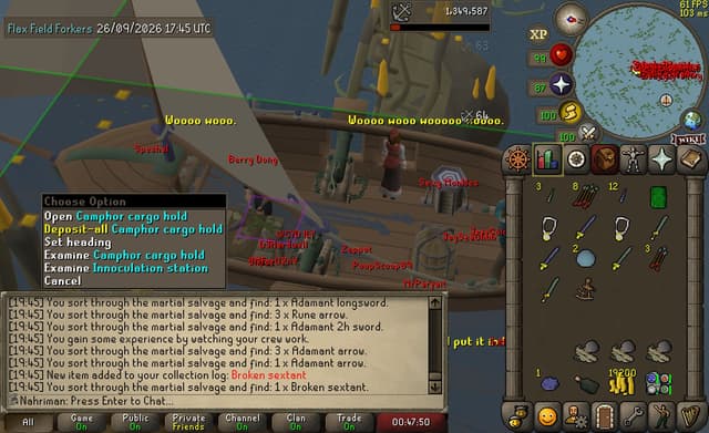 Screenshot of Broken sextant