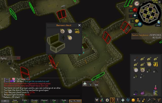 Screenshot of Verac's brassard