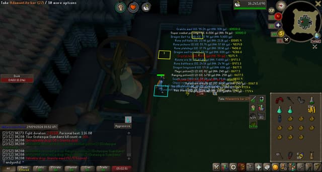 Screenshot of Granite maul