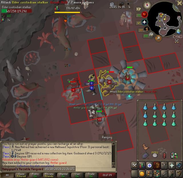 Screenshot of Antler guard