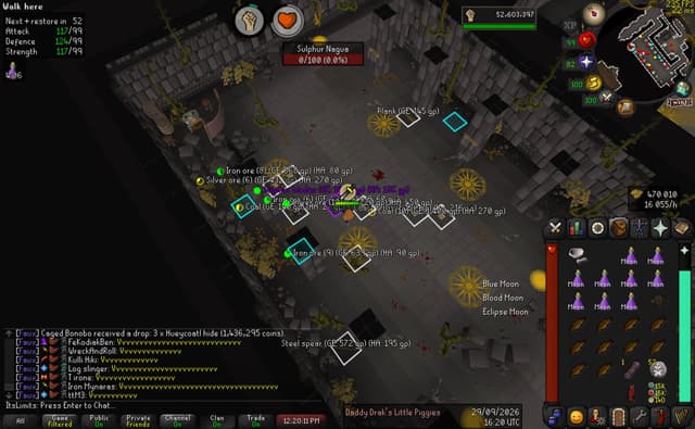 Screenshot of Sulphur blades