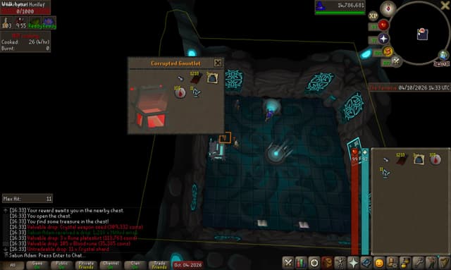 Screenshot of Crystal weapon seed