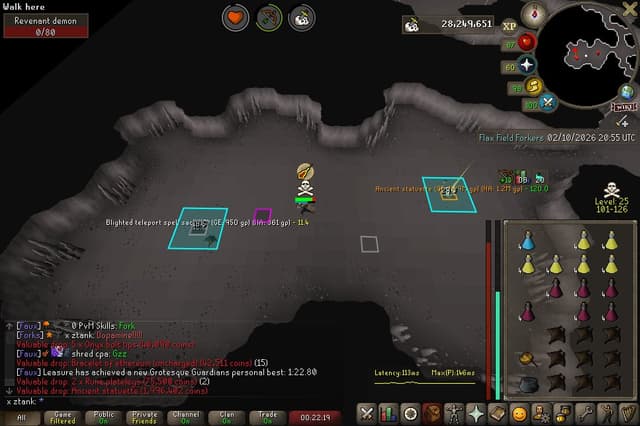 Screenshot of Ancient statuette
