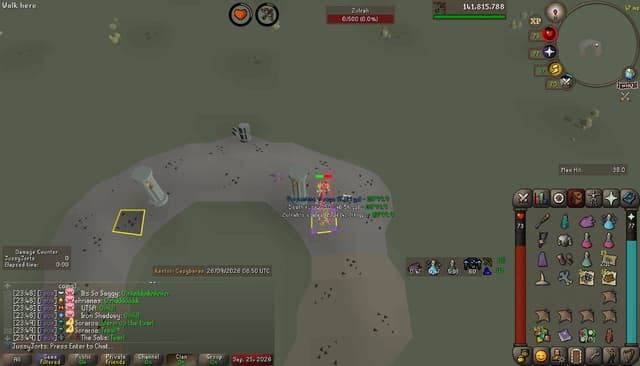 Screenshot of Serpentine visage