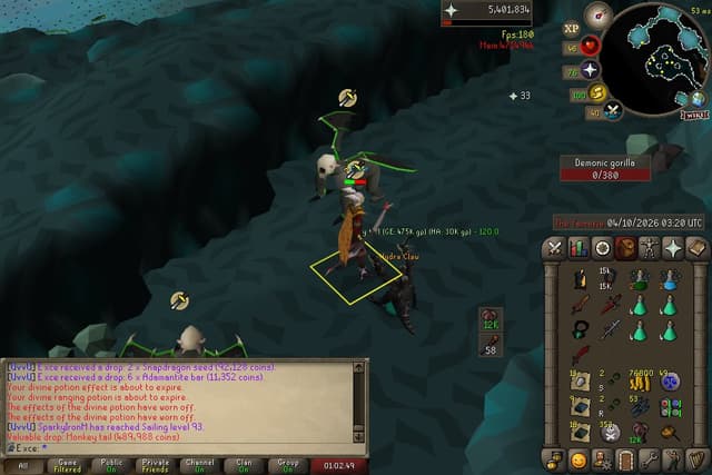 Screenshot of Monkey tail