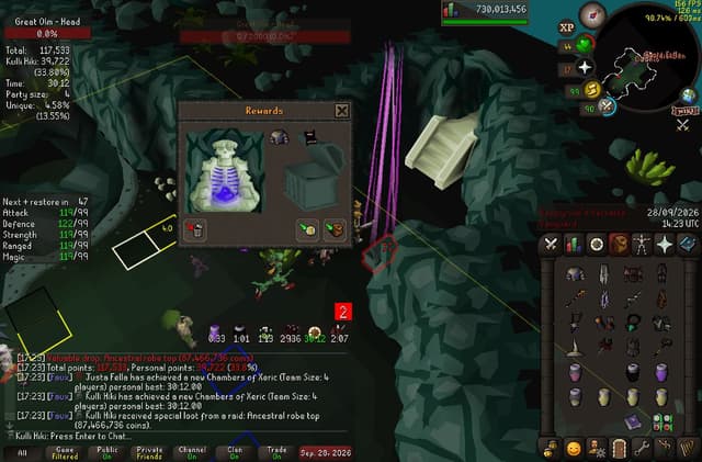 Screenshot of Ancestral robe top