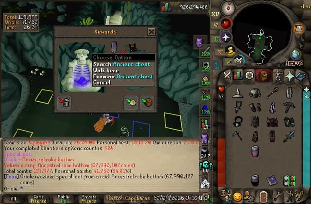 Screenshot of Ancestral robe bottom
