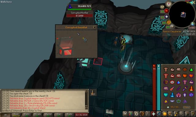 Screenshot of Crystal weapon seed
