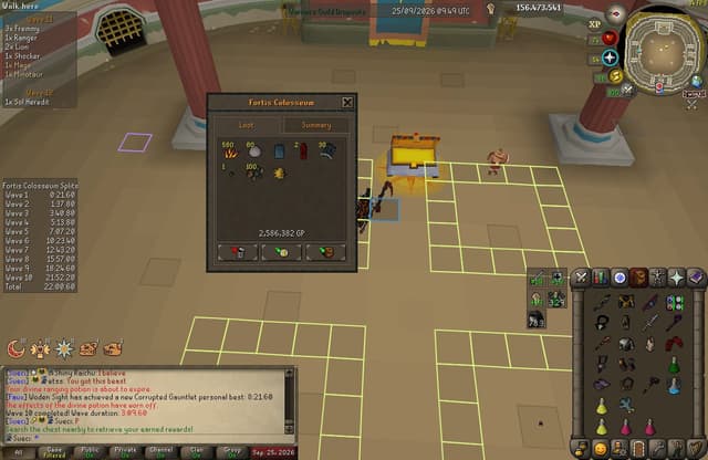 Screenshot of Sunfire fanatic helm