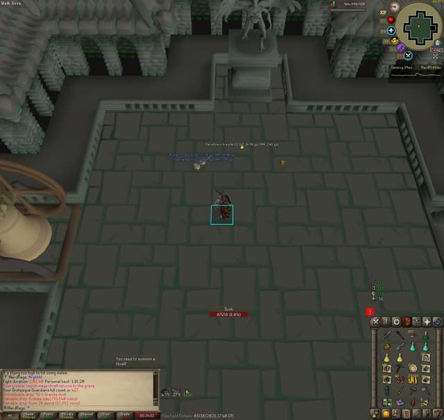 Screenshot of Granite maul