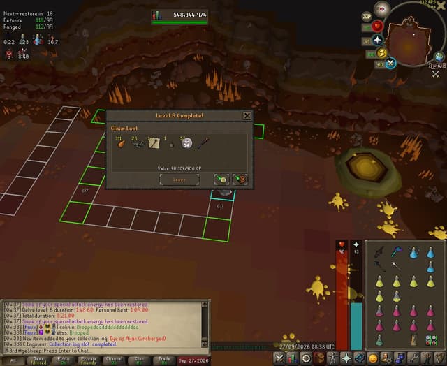 Screenshot of Eye of Ayak (uncharged)