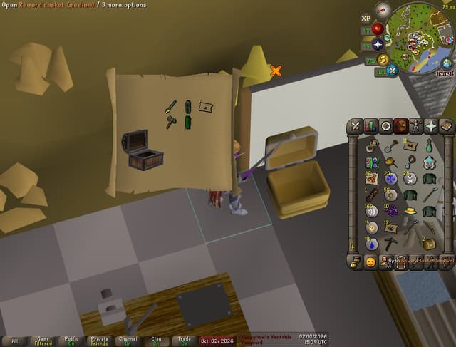 Screenshot of Digsite teleport