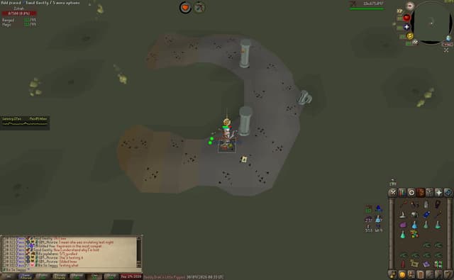 Screenshot of Serpentine visage
