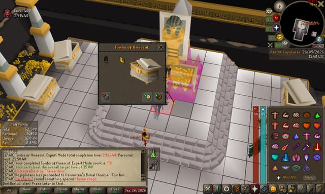 Screenshot of Masori chaps