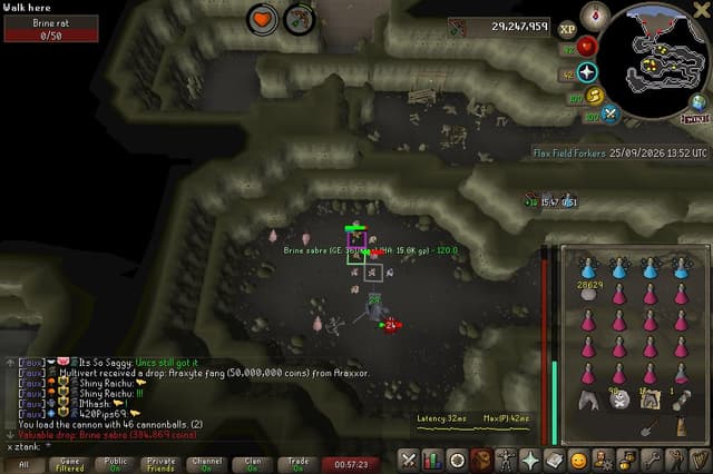 Screenshot of Brine sabre