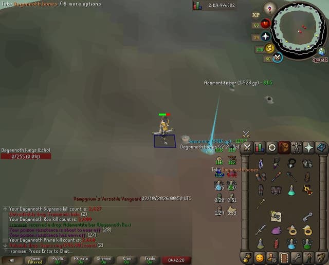 Screenshot of Seers ring
