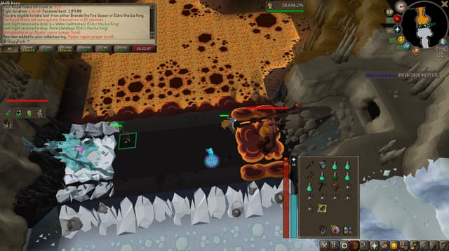 Screenshot of Mystic vigour prayer scroll