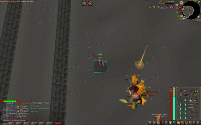 Screenshot of Burning claw