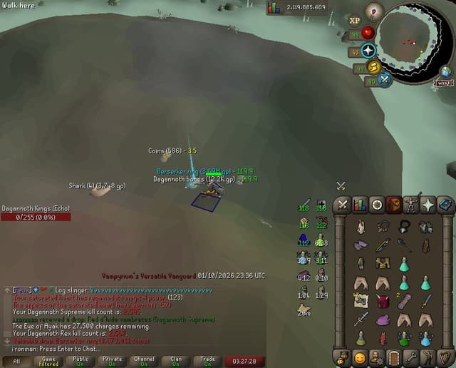 Screenshot of Berserker ring