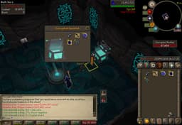 Screenshot of Crystal armour seed