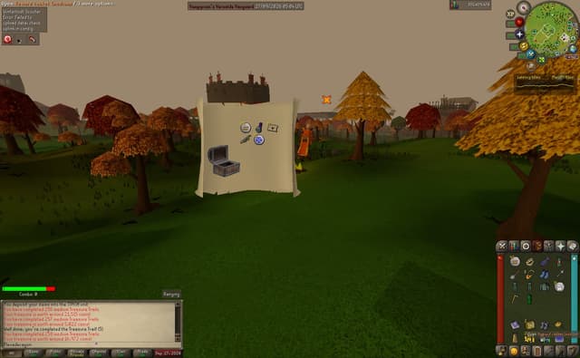 Screenshot of Feldip hills teleport