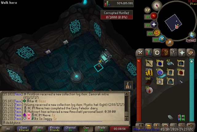 Screenshot of Crystal weapon seed