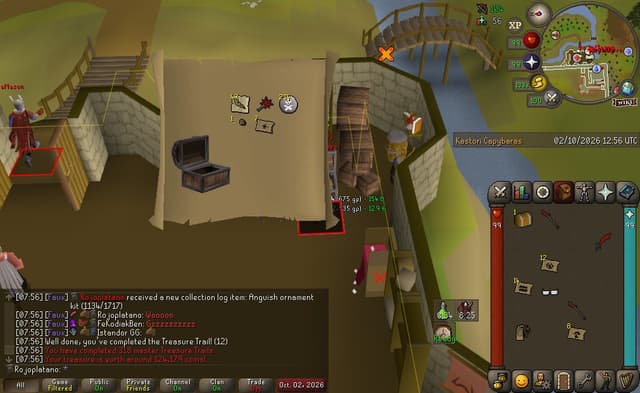 Screenshot of Lunar isle teleport