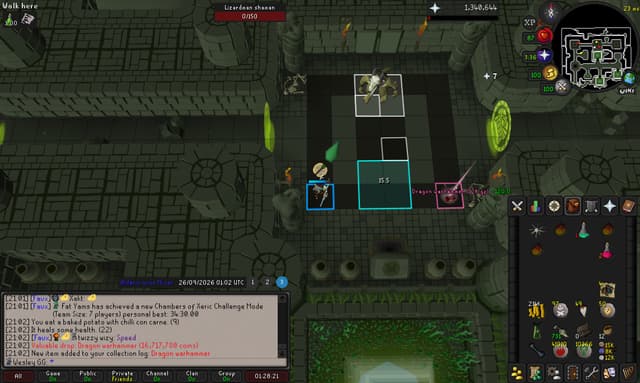 Screenshot of Dragon warhammer