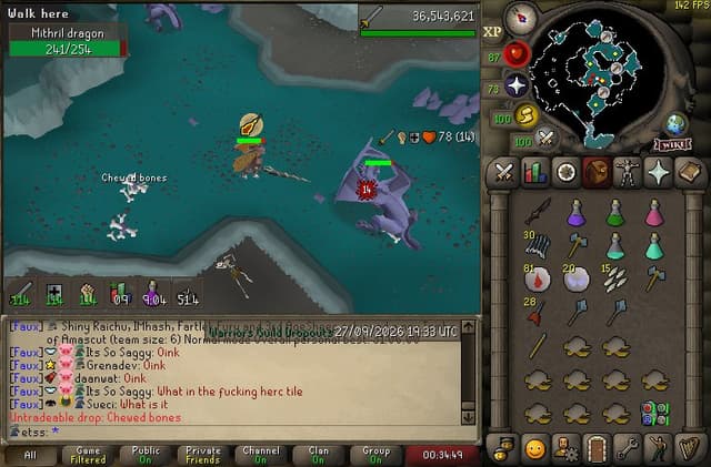 Screenshot of Chewed bones