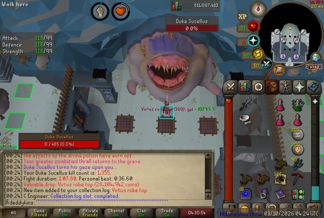 Screenshot of Virtus robe top