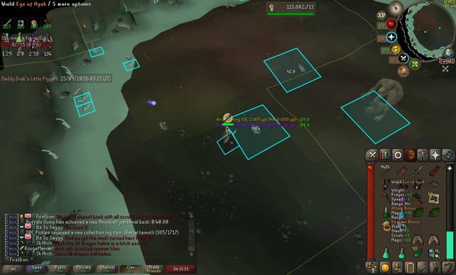 Screenshot of Archers ring