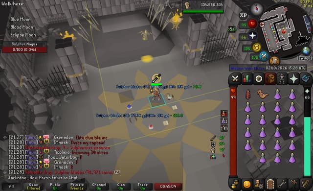 Screenshot of Sulphur blades