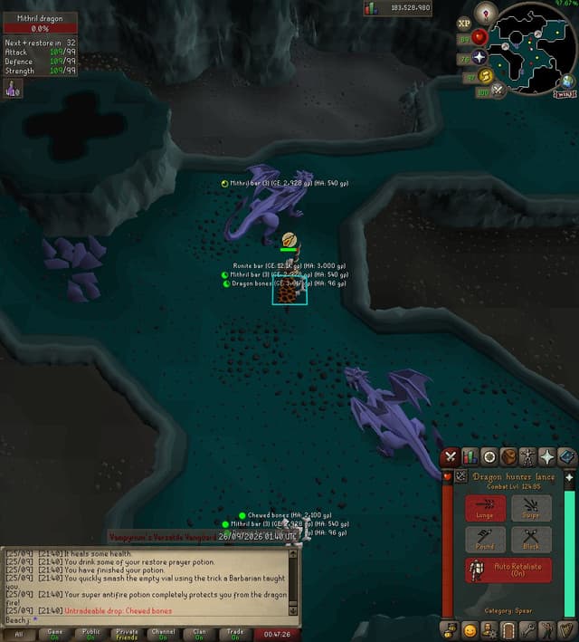 Screenshot of Chewed bones