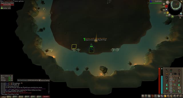 Screenshot of Berserker ring