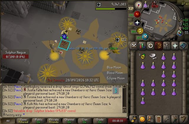 Screenshot of Sulphur blades