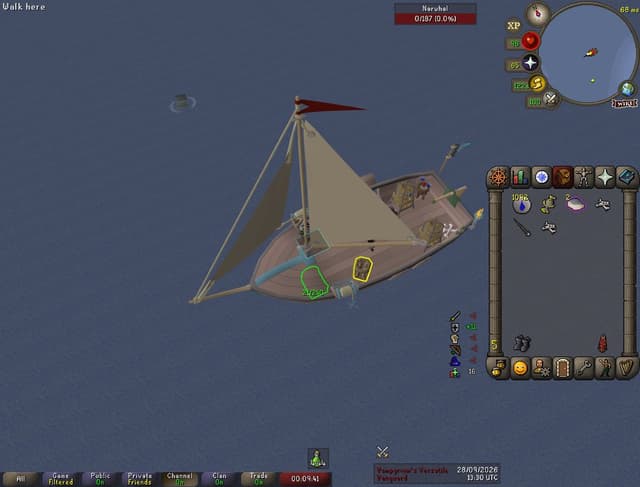 Screenshot of Narwhal horn