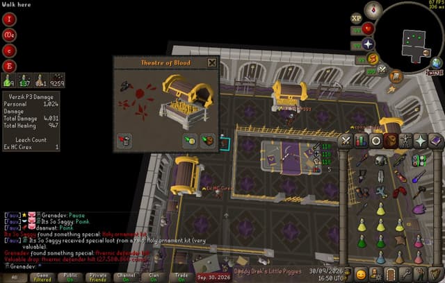 Screenshot of Avernic defender hilt