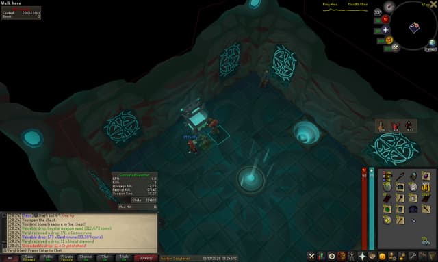 Screenshot of Crystal weapon seed
