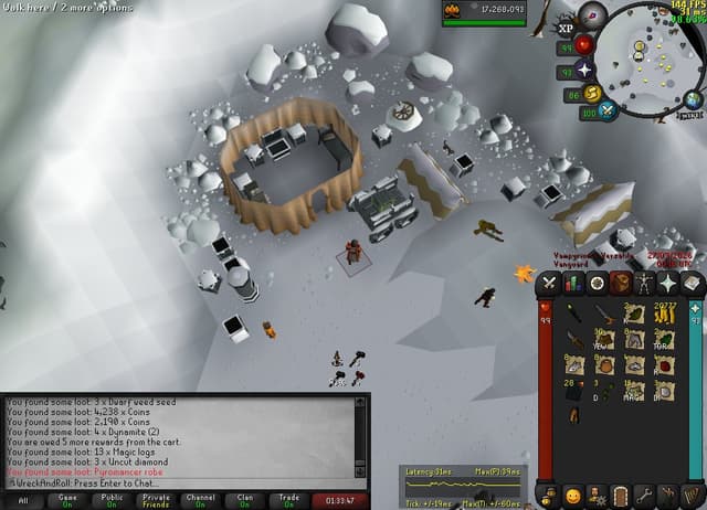 Screenshot of Pyromancer robe