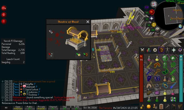 Screenshot of Justiciar legguards