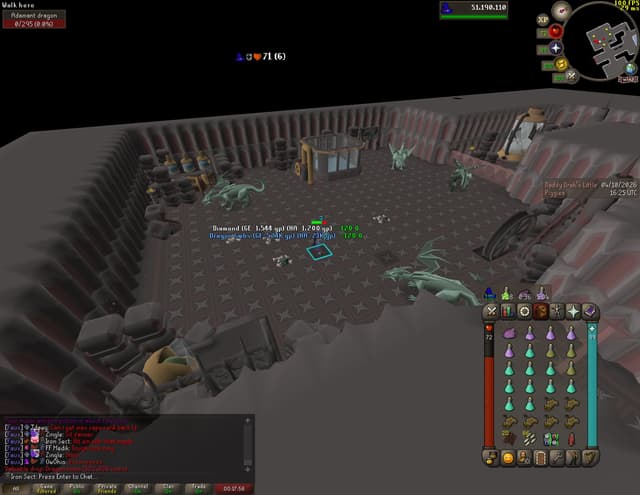 Screenshot of Dragon limbs